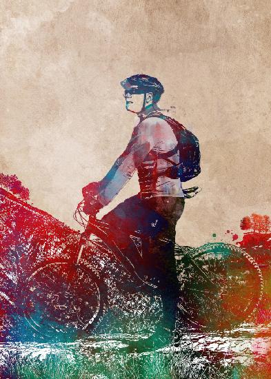 Cycling sport art 56