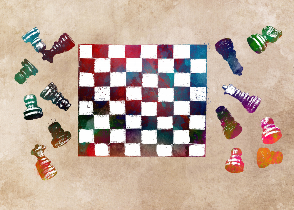 Chess Sport Art 4 od Justyna Jaszke