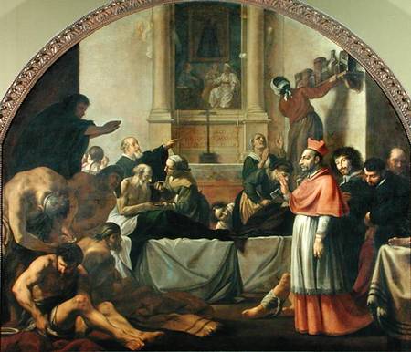 St. Charles Borromeo (1538-84) od Karel Skreta