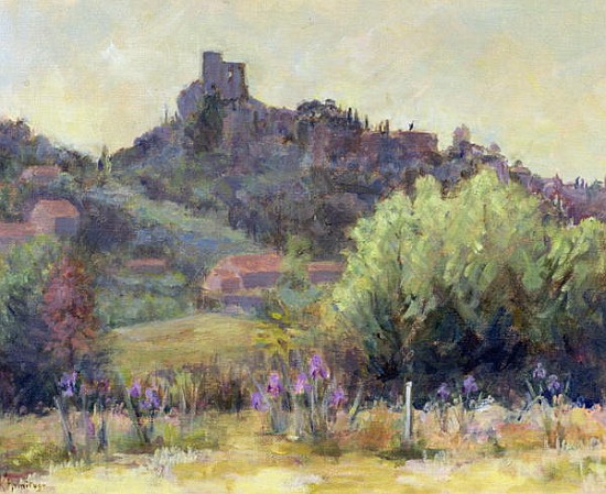 Vaison La Romaine, Vaucluse (oil on canvas)  od Karen  Armitage