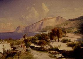 Marina grandee on Capri. od Carl Eduard Ferdinand Blechen