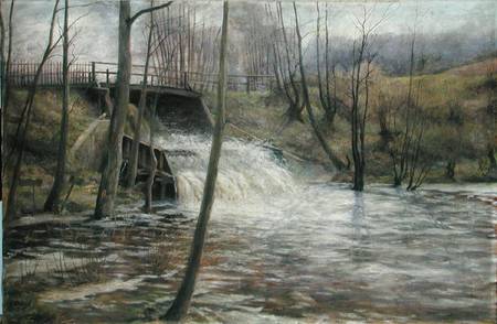 A Mill Stream od Karl Oderich