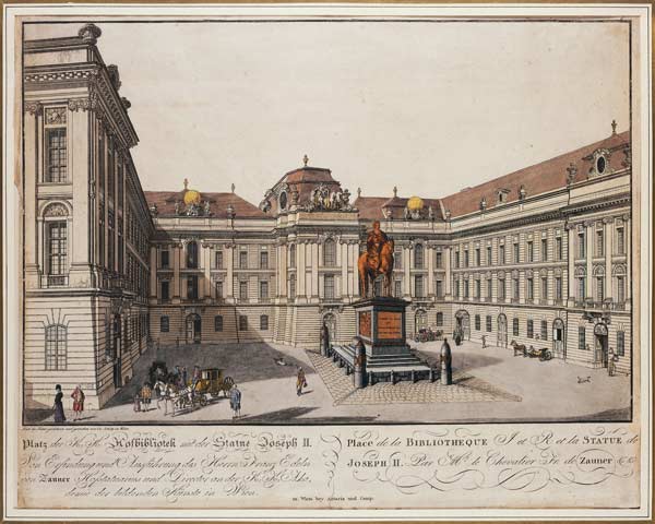 Vienna , Court Library od Karl Schütz