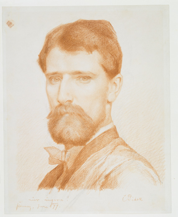 Self-portrait od Karl von Pidoll