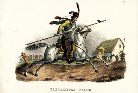 Tartarian Horse od Karl Joseph Brodtmann