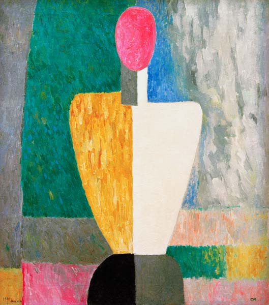 Malevich / Torso (Figure with pink face) od Kasimir Severinovich Malewitsch