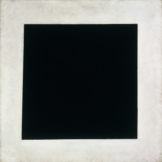 Černý čtverec od Kasimir Severinovich Malewitsch