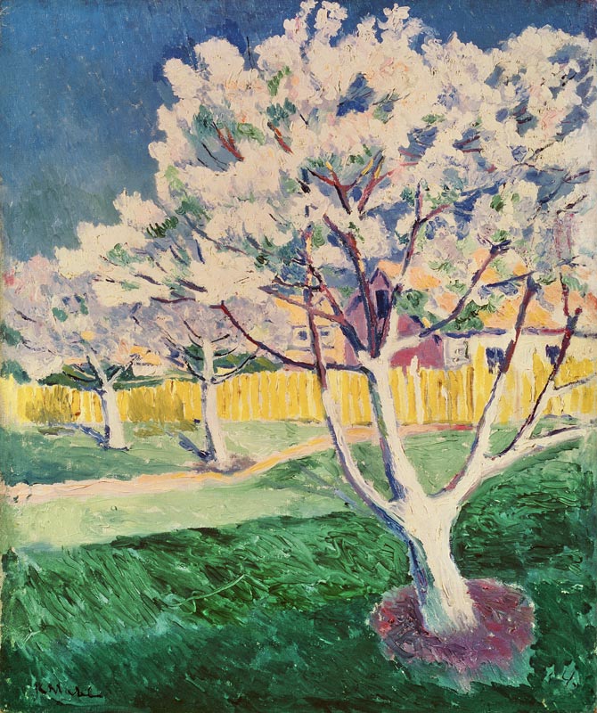 K.Malevich, Blossoming apple trees od Kasimir Severinovich Malewitsch
