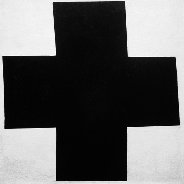 The black cross. od Kasimir Severinovich Malewitsch