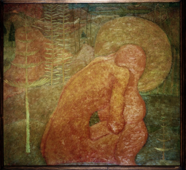 Sketch for a fresco painting. Prayer od Kasimir Severinovich Malewitsch