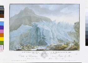 On the edge of the inner Grindelwalder Glacier