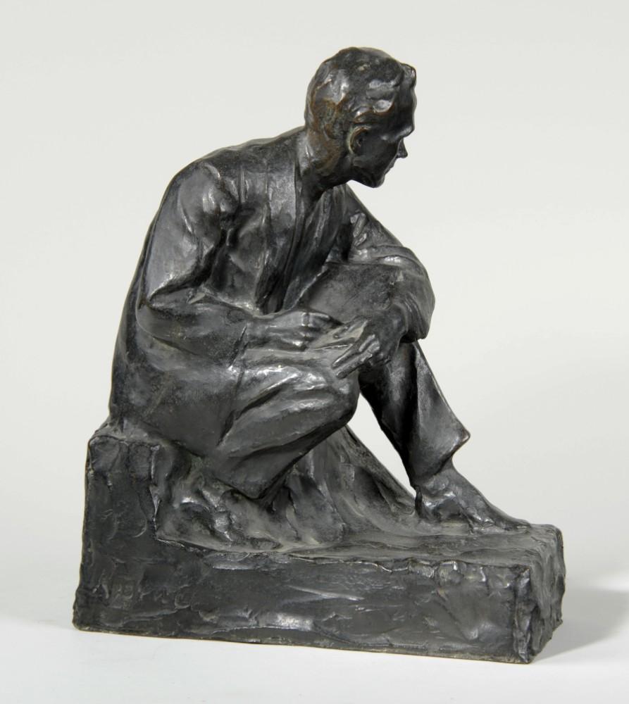 Statuette of Charles Shannon od Kathleen Scott