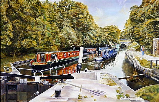 Knowle top lock, 2003 (oil on canvas)  od Kevin 