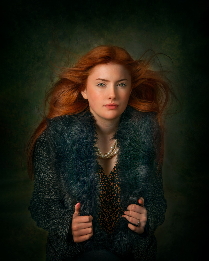 Portrait of Cara od Kieran O Mahony AIPF