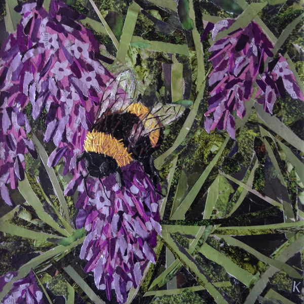 Buzz - Bumble Bee On Lavender od Kirstie Adamson