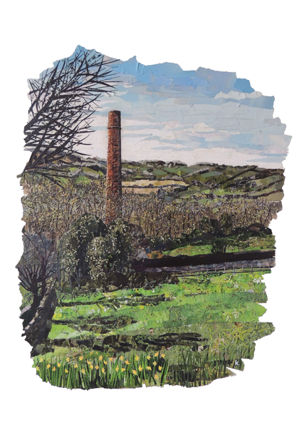 Peckwash Mill From Rigga Lane od Kirstie Adamson