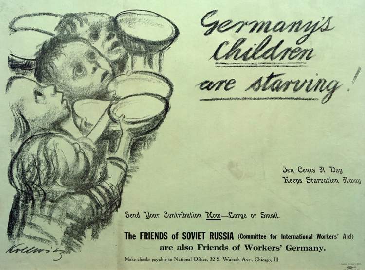 Germany?s Children are starving od Käthe Kollwitz