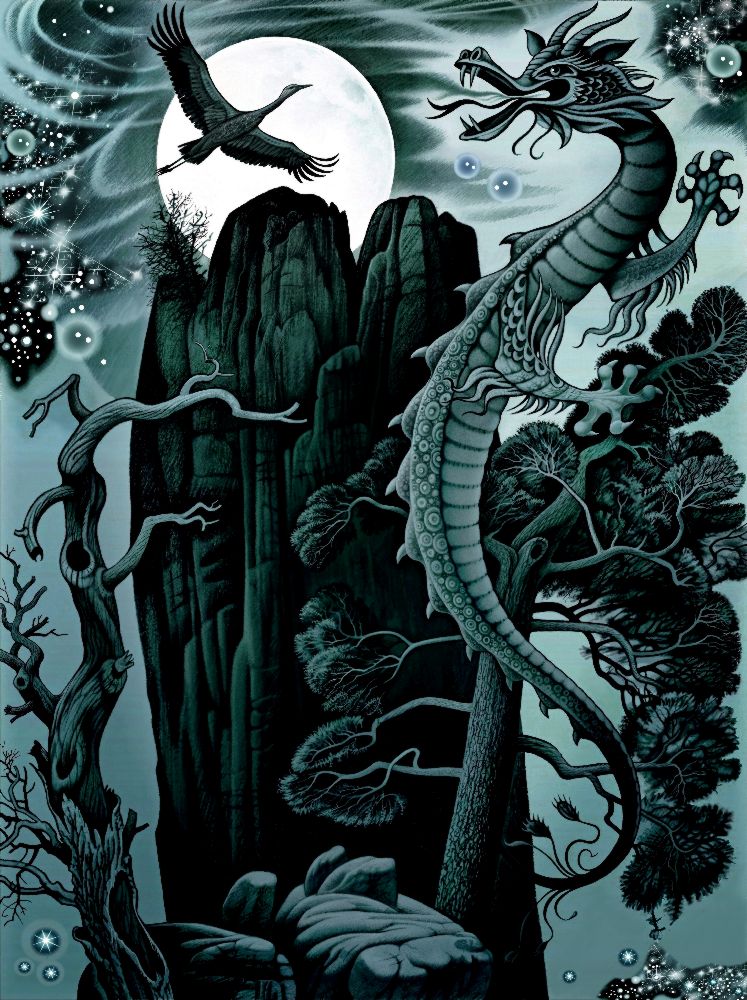 Der Mond weckt den Drachen od Konstantin Avdeev