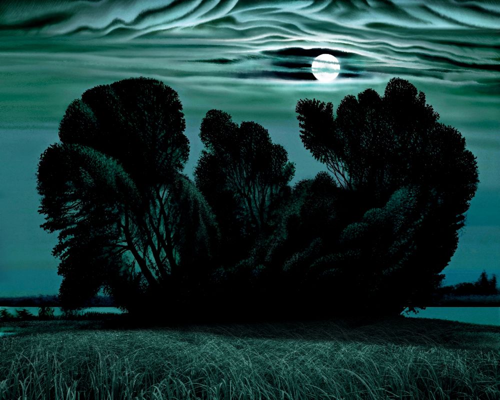 Der Mond über den Hain od Konstantin Avdeev