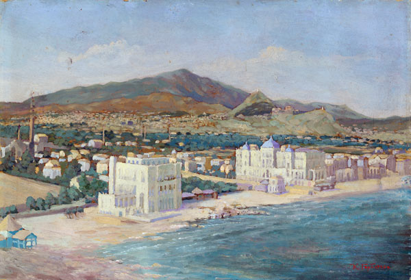 Paläste auf der Krim od Konstantin Ivanovich Gorbatov