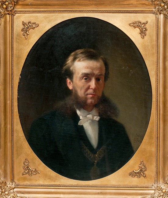 Portrait of Count Pyotr Aleksandrovich Valuev (1815-1890) od Konstantin Jegorowitsch Makowski