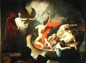 Charon Conveying the Souls of the Dead across the Styx