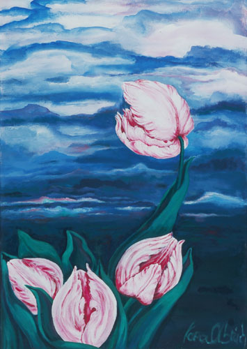Tulips in the Dusk od Kora Olbrich