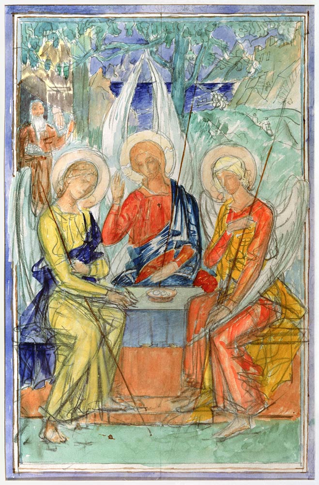 The Holy Trinity od Kosjma Ssergej. Petroff-Wodkin