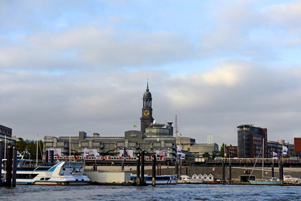 Hamburg Skyline  od Kunskopie Kunstkopie