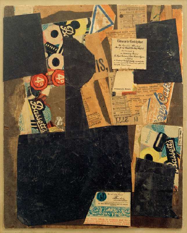 Ohne Titel (This is to Certify that) od Kurt Schwitters