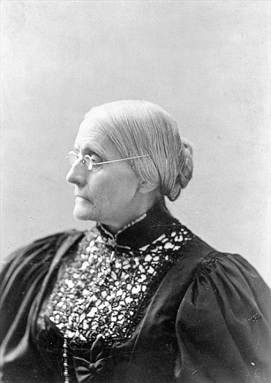 Susan Brownell Anthony (1820-1906) c.1890-1906 od L. Condon