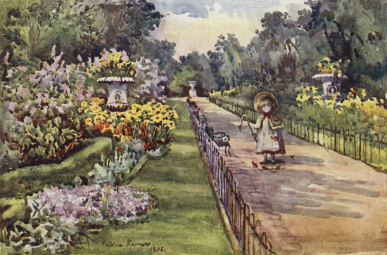 Spring in Regents Park od Lady Victoria Marjorie Harriet Manners