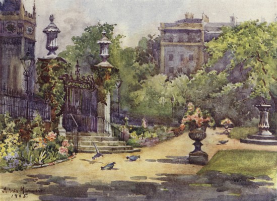 The Inner Temple Garden od Lady Victoria Marjorie Harriet Manners