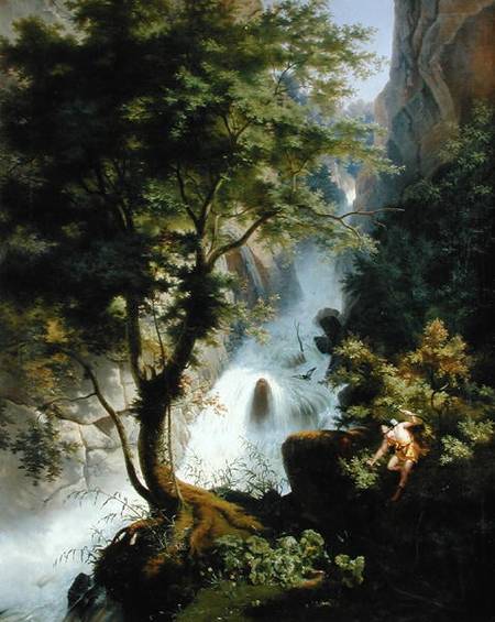 Hunter in the Apennines od Lancelot Theodore Turpin de Crisse