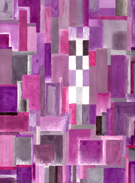 Farbenspiel grau/violett od Peter Lanzinger