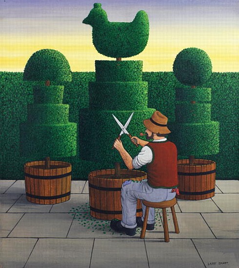 The Gardener, 1986 (acrylic on linen)  od Larry  Smart
