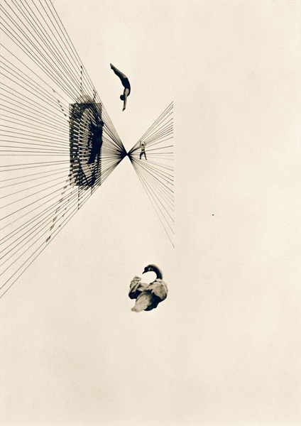 Leda und der Schwan od László Moholy-Nagy