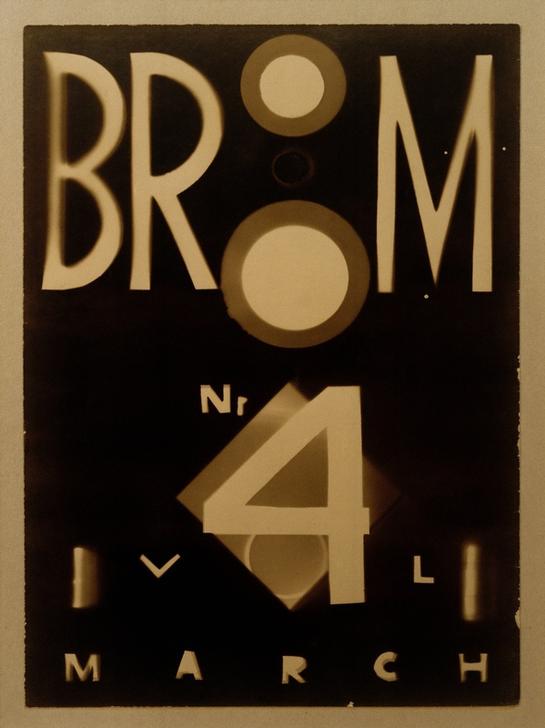 Broom: An International Magazine of the Arts od László Moholy-Nagy