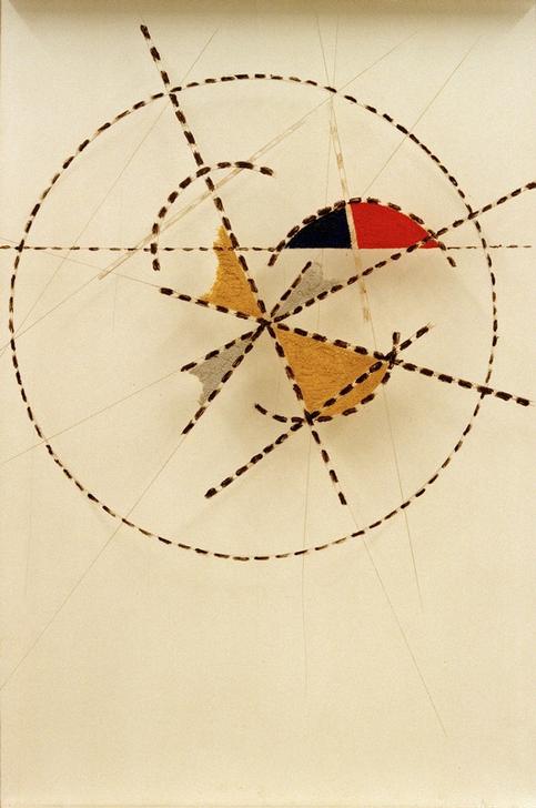 Expressionistische Komposition od László Moholy-Nagy