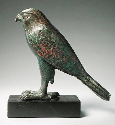 Falcon od Late Period Egyptian