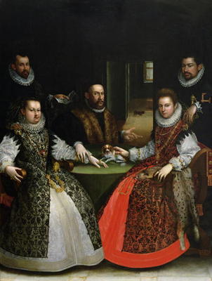 The Gozzadini Family (oil on canvas) od Lavinia Fontana