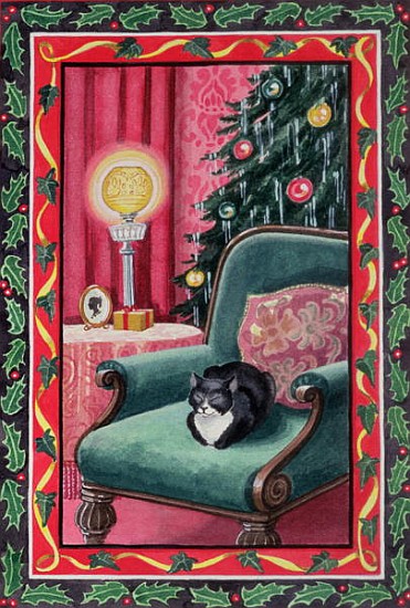 Cat''s Christmas  od Lavinia  Hamer