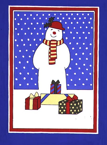 Christmas Snowman od Lavinia  Hamer