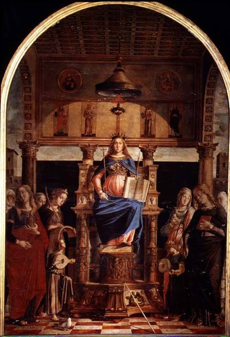 Santa Veneranda Altarpiece (panel) od Lazzaro Bastiani