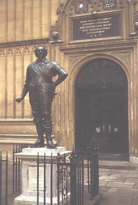 Statue of William Herbert (1580-1630) 3rd Earl of Pembroke, designed by Rubens and executed od Le  Sueur
