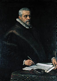 Portrait the Leonardo Armano (Leonhard Hermann) od Leandro da Ponte