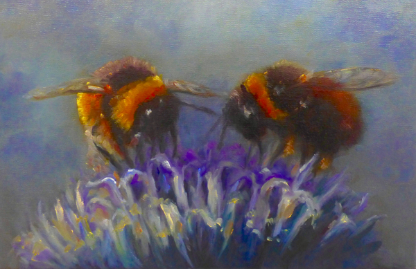 Two Bees od Lee Campbell