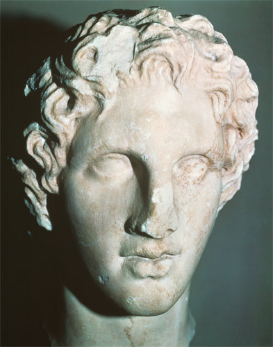 Head of Alexander the Great (356-323 BC) od Leochares