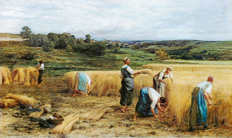 Harvest od Leon Augustin Lhermite