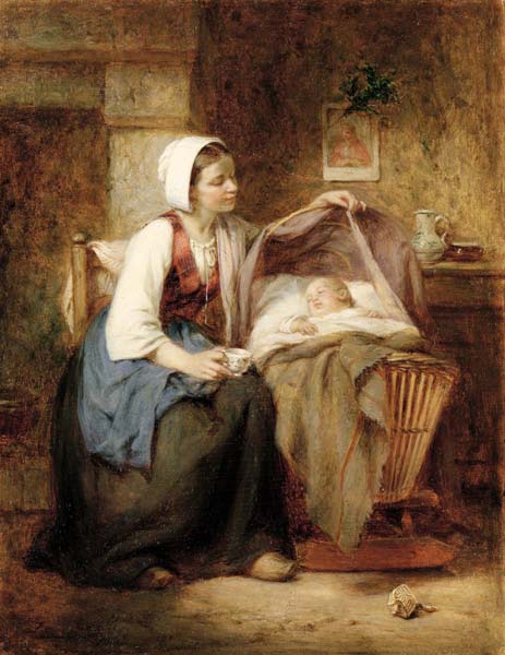 Mother's Pride od Léon-Emile Caille